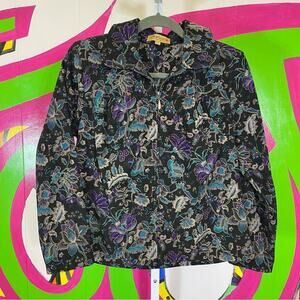 Notations Petite Floral Jacket. Size PM. Excellent condition!
